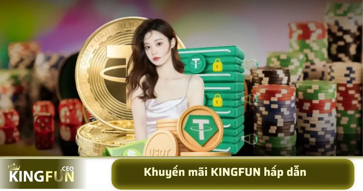 Khuyến mãi KINGFUN 1 Chính vì vậy, các chương trình ưu đãi đặc biệt dành cho người chơi mới đăng ký luôn được đặt lên hàng đầu, nhằm tạo thêm động lực cho những ai mới bước chân vào thế giới giải trí này.