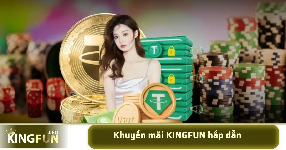 Trang chủ 23 KINGFUN nổi bật với các ưu đãi đa dạng, mang lại nhiều giá trị cộng thêm cho khách hàng thân thiết.
