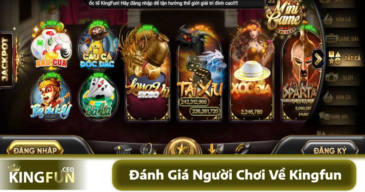 Trang chủ 24 Đánh giá từ người chơi thực tế về nhà cái KINGFUN